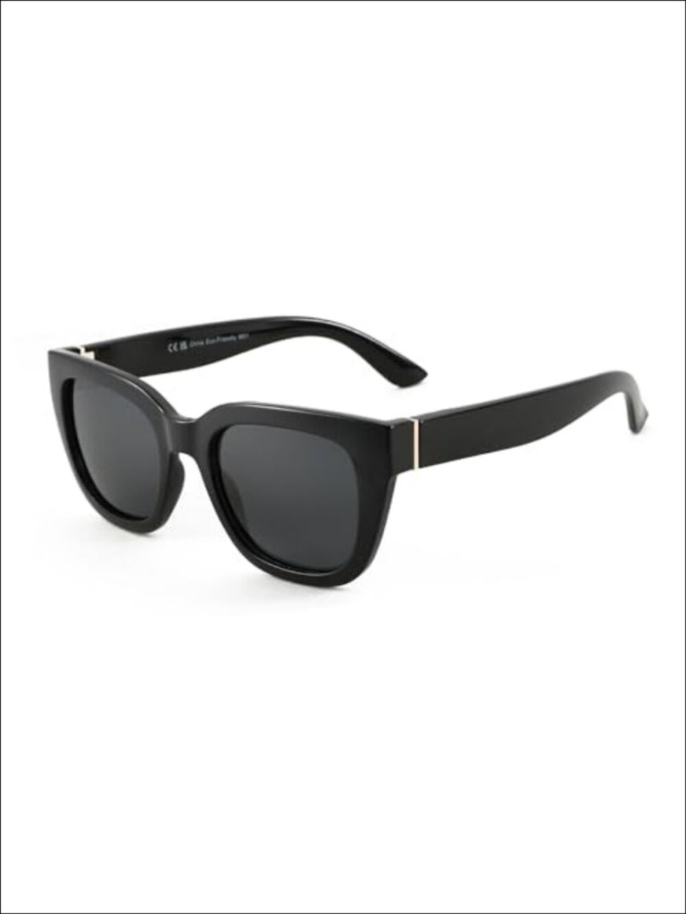 Square Polarized Sunglasses UV400 Vintage Full Frame Shades
